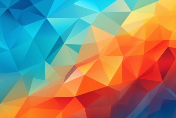 Abstract Lowpoly Background