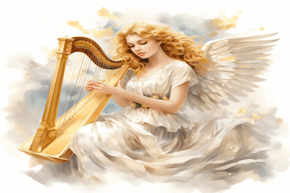 Angel Women Background: A Versatile Digital Asset for Creative Projects