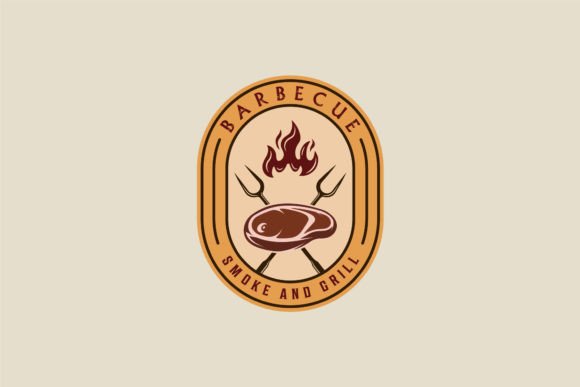 Barbecue Steak Logo Emblem Vector Design: A Strategic Tool for Branding and Marketing