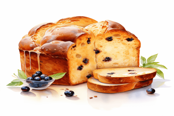 Blueberry Cake Background: A Versatile Design Element for Modern Creatives