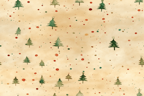 Christmas Trees Pattern: A Versatile Design Element for Creative Projects