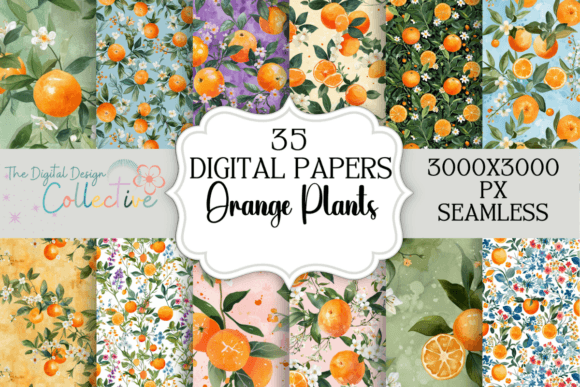 Citrus Orange Floral Seamless Patterns: A Practical Guide to Integration and Workflow Efficiency
