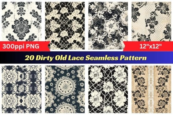 Dirty Old Lace Seamless Pattern: A Timeless Design for Creative Projects