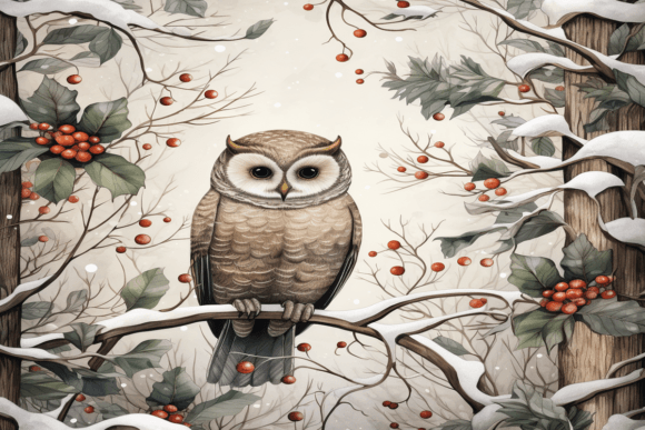 Owl Background: A Versatile Design Element for Creative Projects