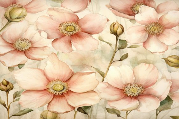Spring Floral Background for Creative Projects